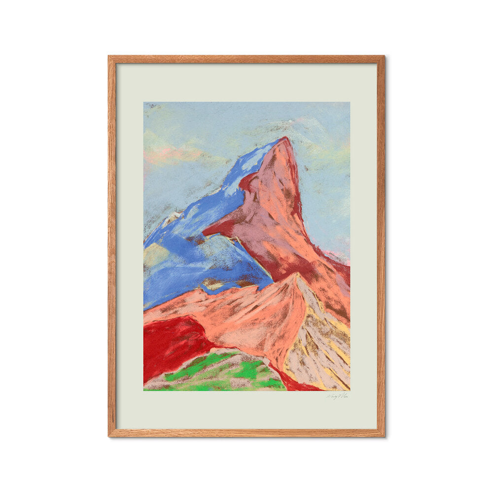 Ridge IV plakat, mønstret - 50x70 cm